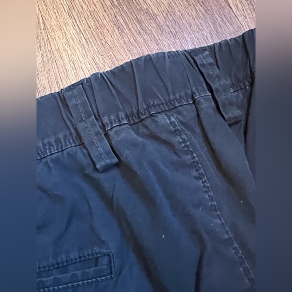 J. Crew Black and cream Flat Front Shorts Casual Style - Picture 5 of 7